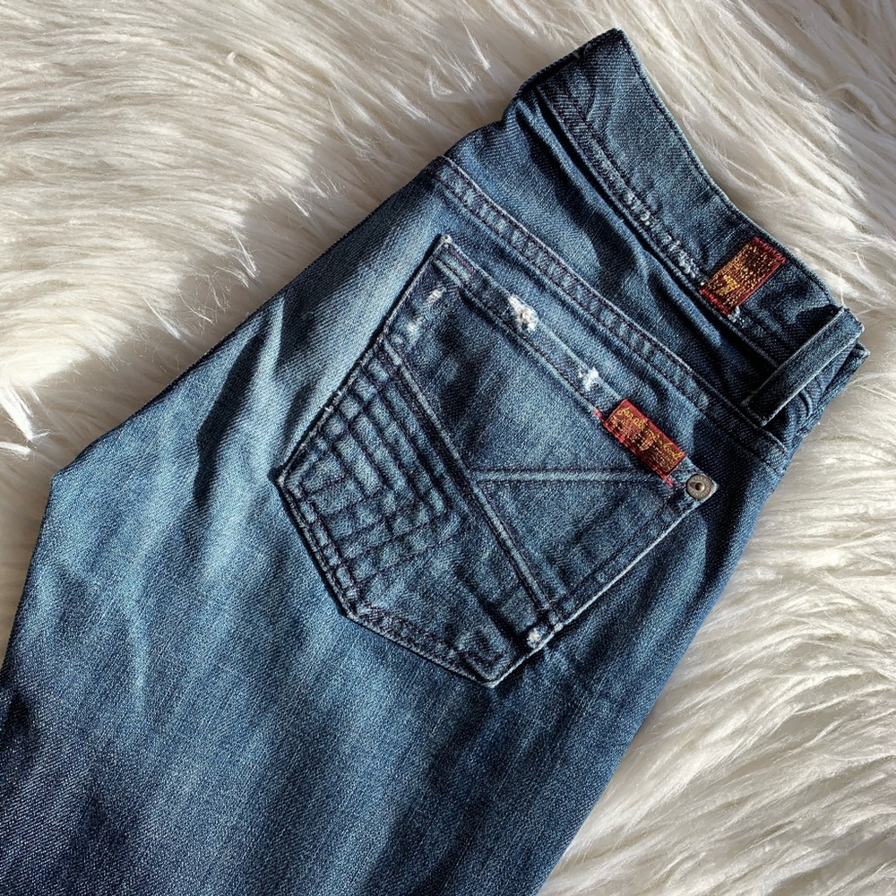 7 for All Mankind Rocker Boot Cut Jeans - Picture 3 of 8